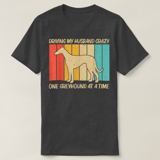 Camiseta Design legal De Greyhound Para Mulheres Pet Da Mãe (Frente do Design)