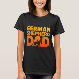 Camiseta Design Legal de Pastor Alemão para Homens e Rapaze