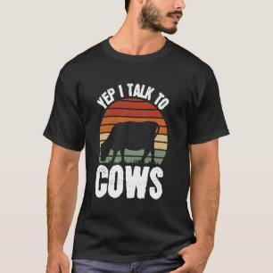 Camiseta Design Legal de Vaca para Homens Mulheres Fazendei