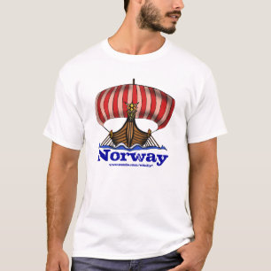 Camiseta Design legal do t-shirt de Noruega do navio de