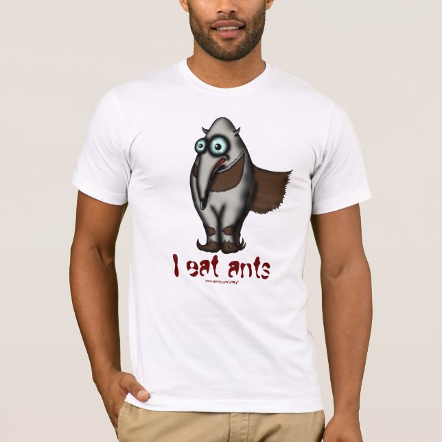 Camiseta Design legal do t-shirt do anteater bonito (Frente)