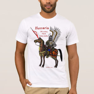 Camiseta Design legal do t-shirt do hussar polonês