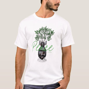 Camiseta Design legal pacífico do t-shirt da bomba da paz