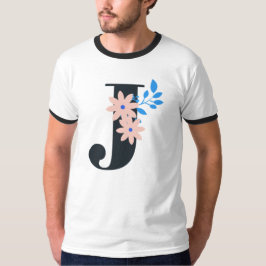 Camiseta Design: letra "J", design 1.