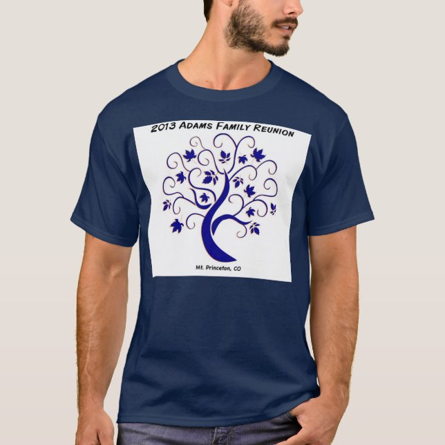 Camiseta Design mais escuro do mapa com parte dianteira da (Frente)