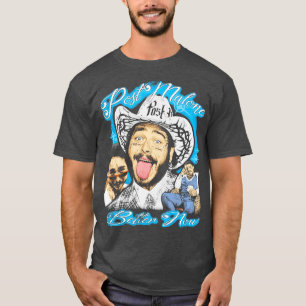 Camiseta design malone vintage 80s bootleg Postar TSirt