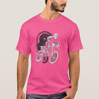 Camiseta Design Mecânico de Motocross de Enduro