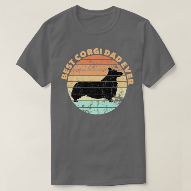 Camiseta Design Mens Best Corgi Ever (Frente do Design)