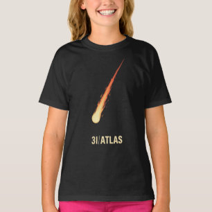 Camiseta Design minimalista do comet 3I/ATLAS Vintage
