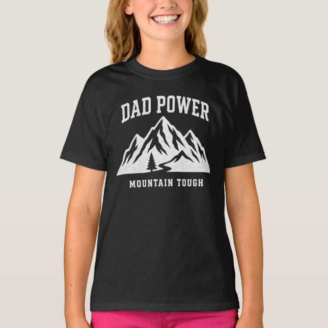Camiseta Design Montanhoso Poder do Pai (Frente)