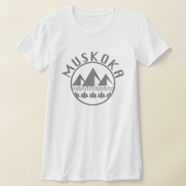 Camiseta Design Muskoka - Bella+Canvas Ajustado fino T-S fe