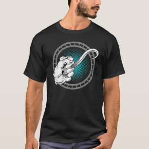 Camiseta Design Na Parte Traseira Do Vestuário