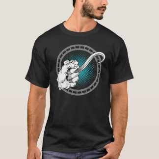 Camiseta Design Na Parte Traseira Do Vestuário