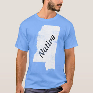 Camiseta Design nativo do Mississippi em apuros