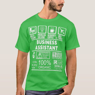 Camiseta Design NICE ASSISTENTE PARA EMPRESAS 2017