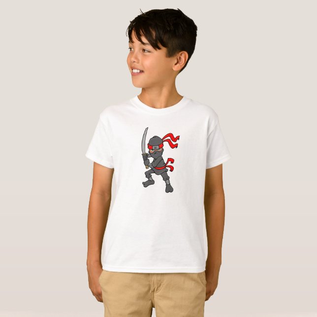 Camiseta Design Ninja personalizável (Frente Completa)