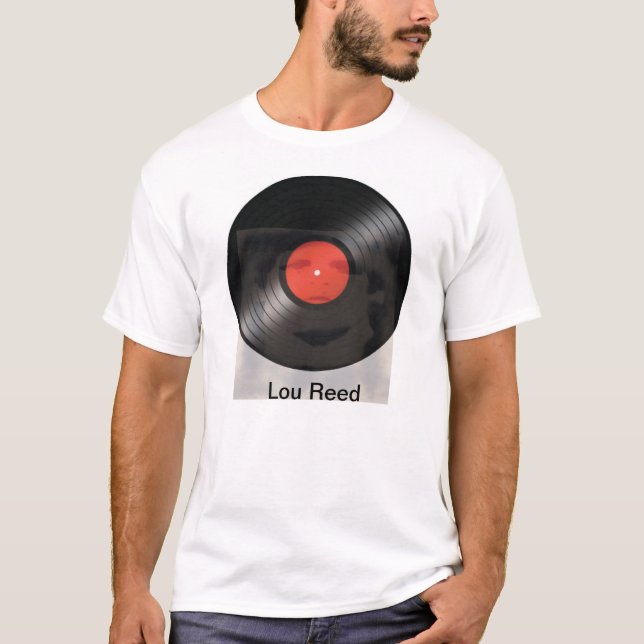 Camiseta Design original de Lou Reed por Jack pequeno (Frente)