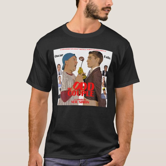Camiseta Design Os Caracteres Imagem Engraçada Odds Chibi C (Frente)