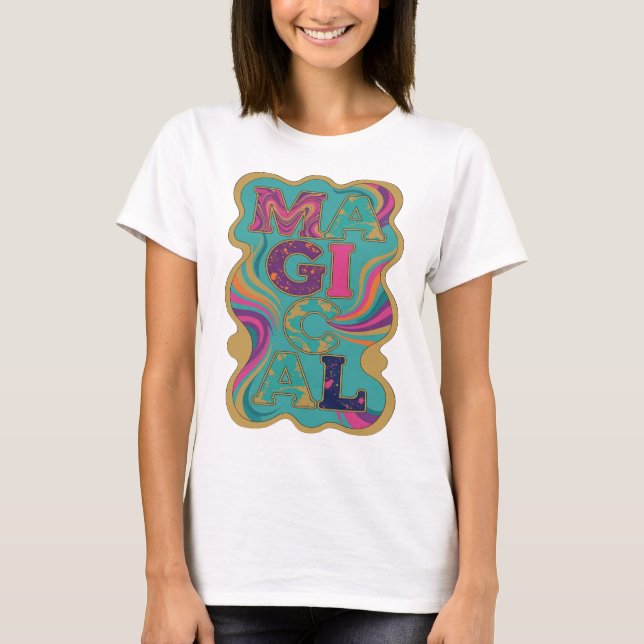 Camiseta Design Ousado Dynamic Gold MAGICAL (Frente)