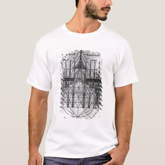 Camiseta Design para a catedral de Milão (Frente)