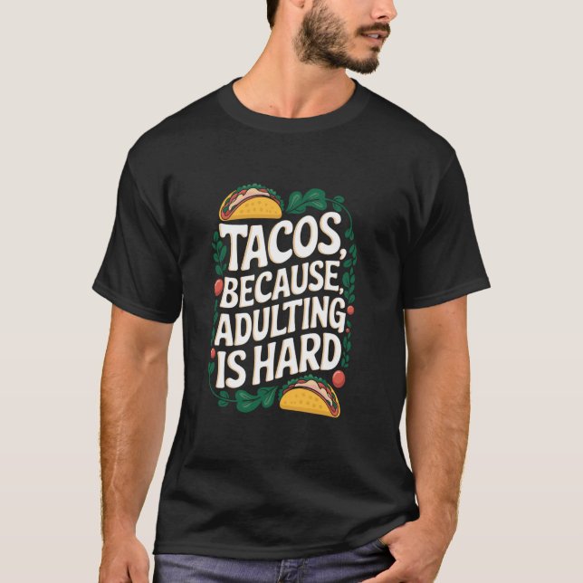 Camiseta Design para amante de comida mexicana para terça-f (Frente)