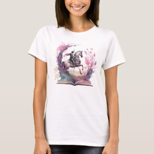 Camiseta Design para Amantes de Livros de Fantasia