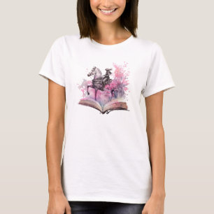 Camiseta Design para Amantes de Livros de Fantasia