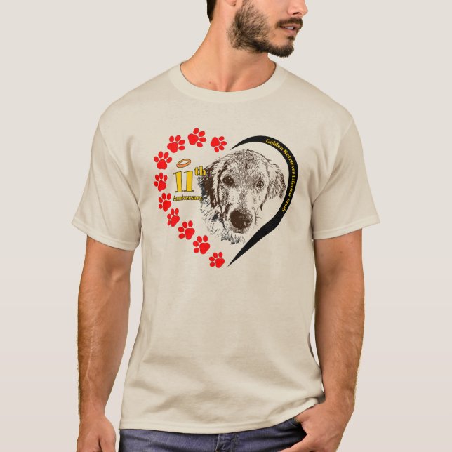Camiseta Design para cães do coração GRLS (Frente)