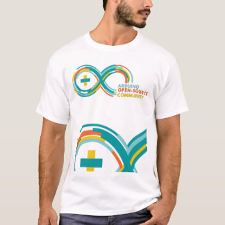 Camiseta design para heros de código aberto