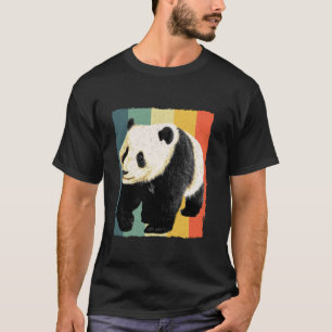 Camiseta Design para Homens Mulheres Crianças Giant Panda B