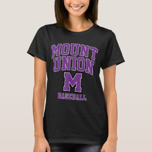 Camiseta Design para Homens W Do Arco De Baseball Da União