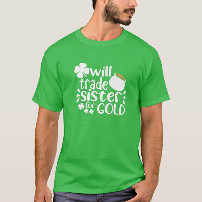 Camiseta Design Para Irmãos Apaixonados Piadas Irmã Para So (Frente)