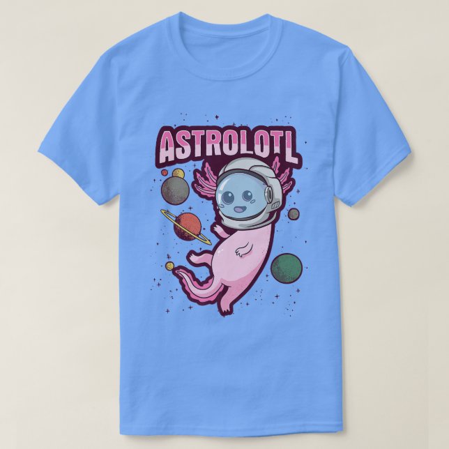 Camiseta Design para um ventilador do astronauta (Frente do Design)