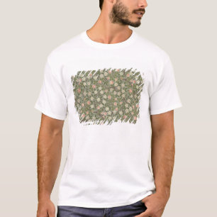 Camiseta Design pequeno do papel de parede da flor