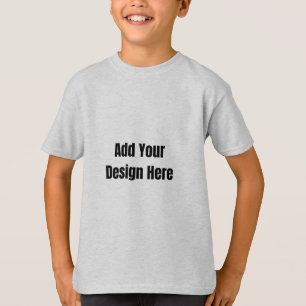 Camiseta Design Personalizado Cinza Escuro Adicionar Foto o