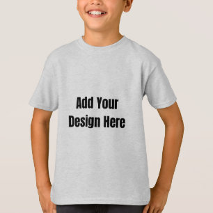 Camiseta Design Personalizado Cinza Escuro Adicionar Foto o