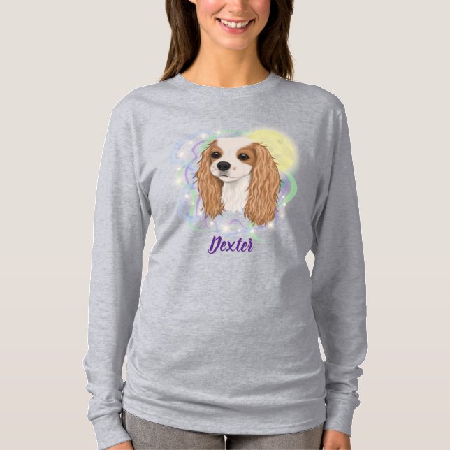 Camiseta Design personalizado do Blenheim Cavalier   (Frente)