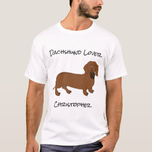 Camiseta Design personalizado do Dachshund