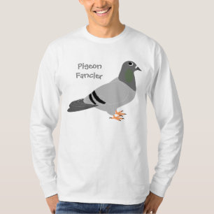 Camiseta Design personalizado do Fancier do pombo