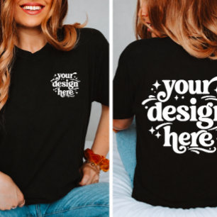 Camiseta Design Personalizado Frente e Verso com Logotipo P