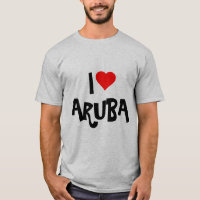 Design personalizado "I Love Aruba"