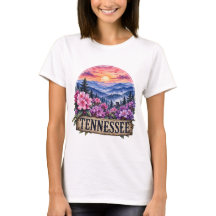 Design PNG Floral do Estado do Tennessee