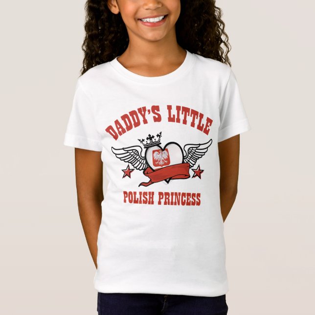 Camiseta design polonês da princesa (Frente)