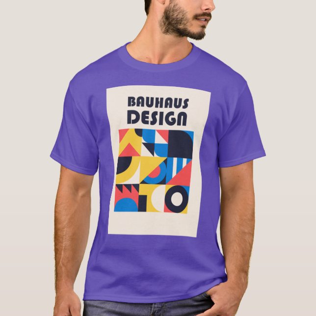 Camiseta Design Premium Bauhaus (Frente)