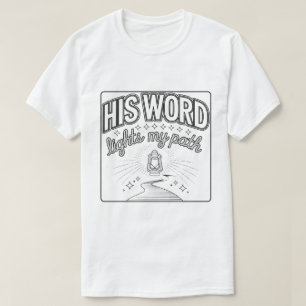 Camiseta Design preto único para amantes do branco