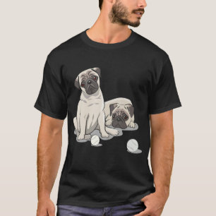 Camiseta Design Pug Brincalhão