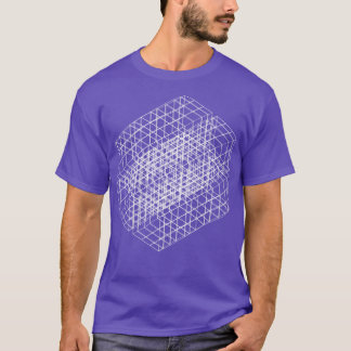 Camiseta design quadrado geométrico