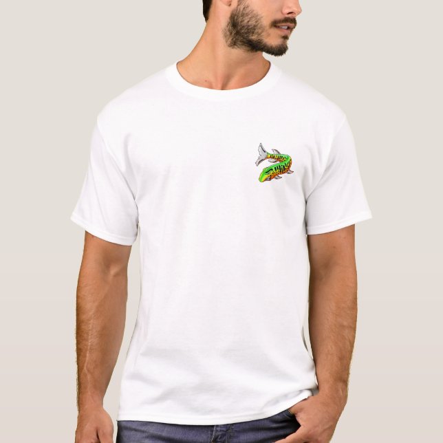 Camiseta Design querido Muskie branco do poster w/Front (Frente)