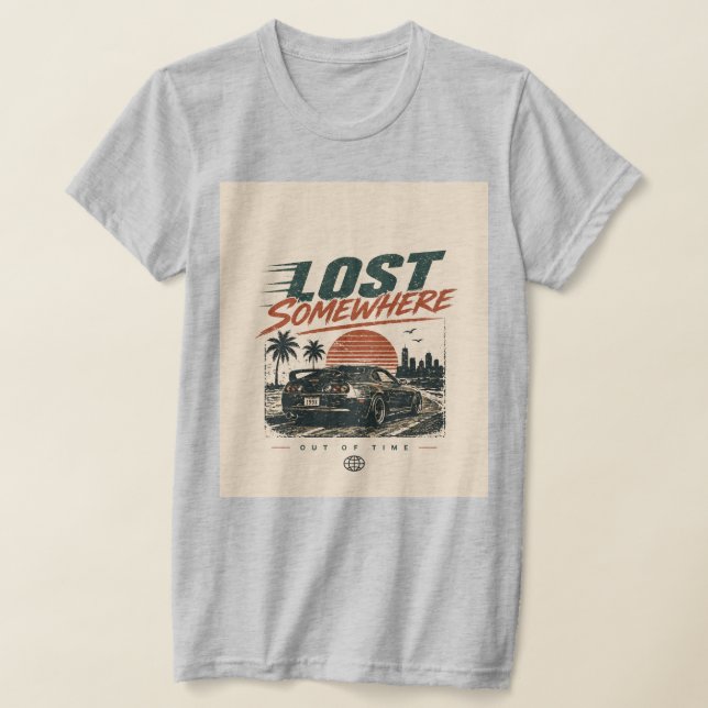 Camiseta design retrô (Postura )