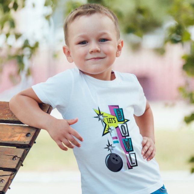 Camiseta Design Retro Boliche (Criador carregado)